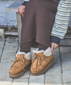 yuketen スエードモカシン セール】YUKETEN スエード モカシンシューズ（モカシン/デッキシューズ