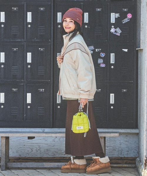 niko and...（ニコアンド）の「オリジナルフェイクムートンモカシンブーツ（モカシン/デッキシューズ・レディース・キャメル/ブラック/アニマル・MEDIUM/LARGE/SMALL）」の21枚目の写真