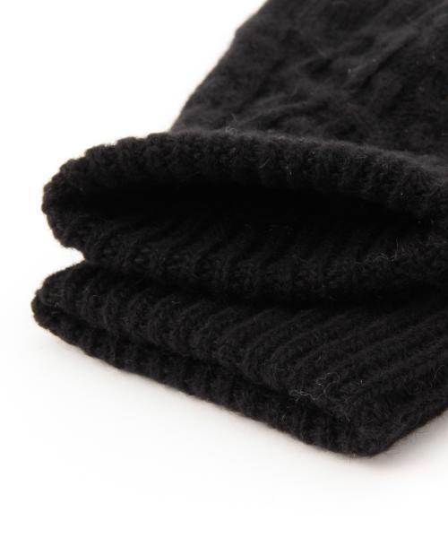 BEAMS LIGHTS Men's(ビームスライツ メンズ)の「BEAMS LIGHTS / ケーブルニットグローブ(手袋・メンズ・ホワイト/グレー/ブラック/ネイビー・ONE SIZE)」の17枚目の写真