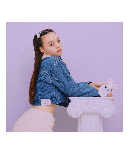 LILY BROWN(リリーブラウン)の「メタルハートリボンヘアクリップ(ヘアピン・レディース・ボルドー/オフホワイト/ブラック・FREE)」の6枚目の写真