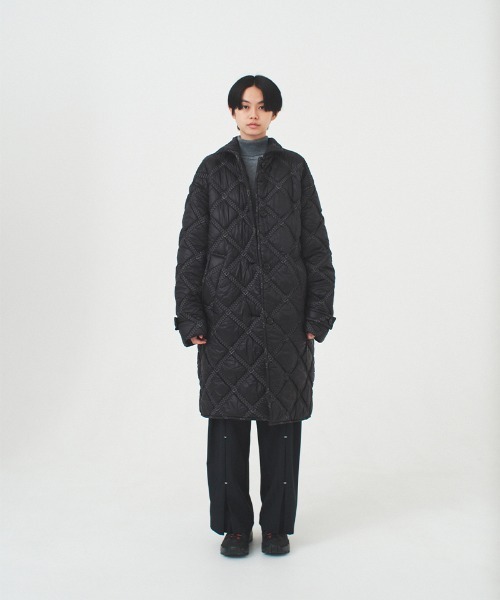 soduk(スドーク)の「【soduk】padded coat(ナイロンジャケット・レディース・ブラック・ONE SIZE)」の6枚目の写真