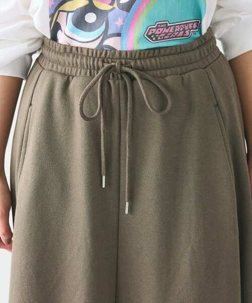 CRAFT STANDARD BOUTIQUE（クラフトスタンダードブティック）の「【WEB限定】裏毛カットオフフレアスカート（スカート・レディース・ブラック/カーキ/杢グレー/ホワイト系その他/グリーン系その他3/ネイビー・M/L）」の9枚目の写真