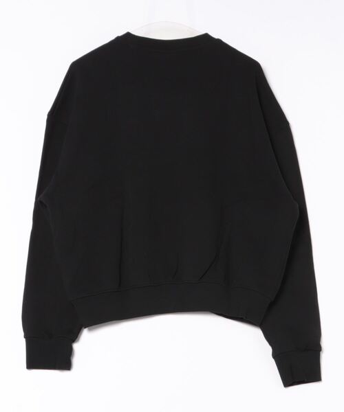 AMESWORLDWIDE(アメスワールドワイド)の「【UNISEX】AMES WORLDWIDE/デニムロゴプルオーバー(ウラケ)(スウェット・レディース・ライトグレー/ブラック・SMALL/MEDIUM/LARGE)」の15枚目の写真