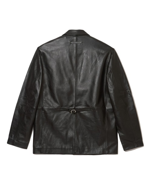 SPANISH LAMB LEATHER BLAZER / スパニッシュラムレザー ブレザー 