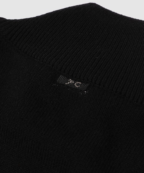 PORTER CLASSIC(ポータークラシック)の「CASHMERE KNIT ZIP UP(ニット/セーター・メンズ・ブラック/ネイビー/チャコールグレー・L/M)」の7枚目の写真