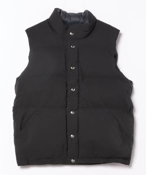 Crescent Down Works(クレセントダウンワークス)の「【Crescent Down Works/クレセントダウンワークス】crescent Italian Vest(Shell: 60/40 Cotton/Nylon) ダウンベスト(ダウンベスト・メンズ・ベージュ/ブラック・LARGE/X-LARGE/MEDIUM)」の7枚目の写真