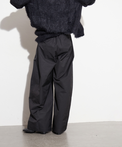 AMOMENTO アモーメント★TWO TUCK BALLOON PANTS バルーンパンツ Two Tuck Balloon Pants