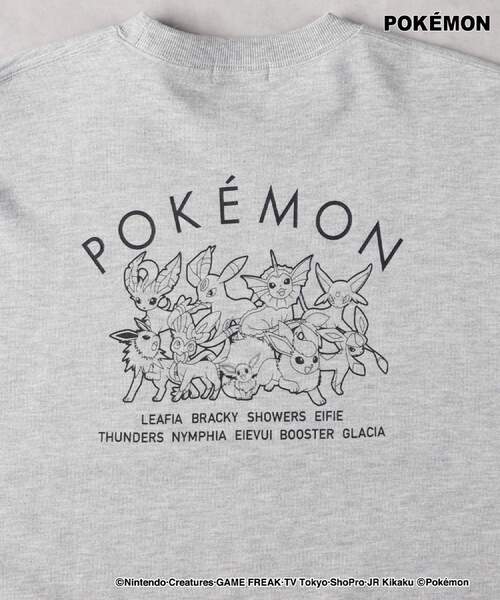 Right-on(ライトオン)の「pokemon(ポケモン)【大人サイズ】【WEB限定】プリントスウェット/大人サイズ(スウェット・キッズ・グレー/オフホワイト/ブラック/ネイビー・M/XL/L)」の17枚目の写真