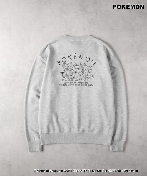 Right-on(ライトオン)の「pokemon(ポケモン)【大人サイズ】【WEB限定】プリントスウェット/大人サイズ(スウェット・キッズ・グレー/オフホワイト/ブラック/ネイビー・M/XL/L)」の21枚目の写真