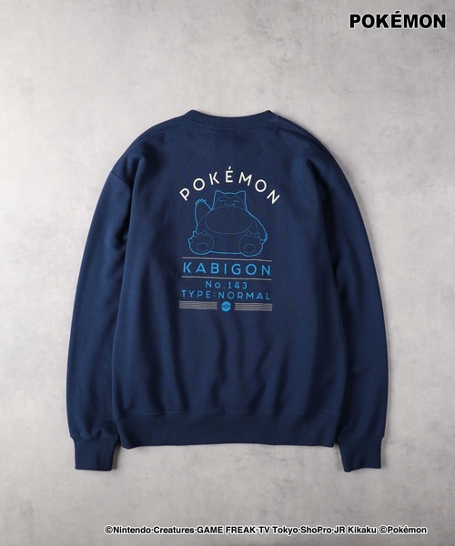 Right-on(ライトオン)の「【POKEMON】プリントスウェット(スウェット・メンズ・グレー/オフホワイト/ブラック/ネイビー・M/XL/L)」の4枚目の写真