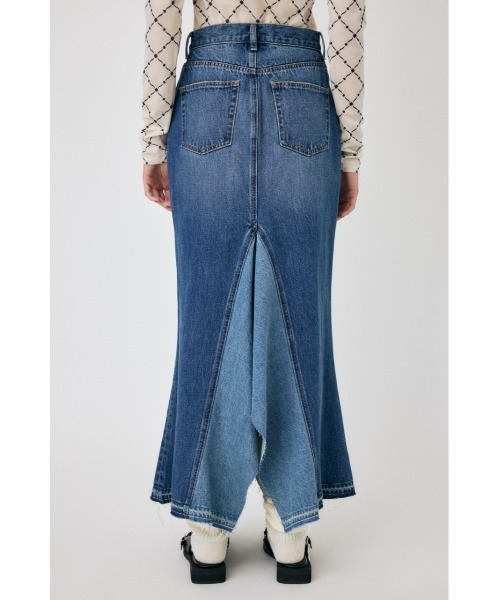 MOUSSY（マウジー）の「REMAKE DENIM マーメイドスカート（デニムスカート・レディース・ブラック/ブルー・1/2/0）」の11枚目の写真