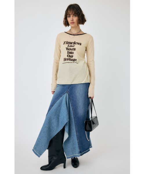 MOUSSY（マウジー）の「REMAKE DENIM マーメイドスカート（デニムスカート・レディース・ブラック/ブルー・1/2/0）」の17枚目の写真