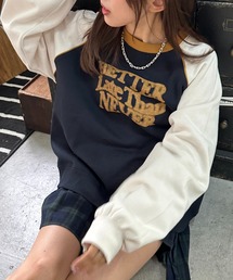 リンガー配色スウェット【ZOZOTOWN限定アイテム】