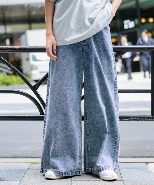 GLOBAL WORK（グローバルワーク）の「大人見えルーズデニム/AND YUA