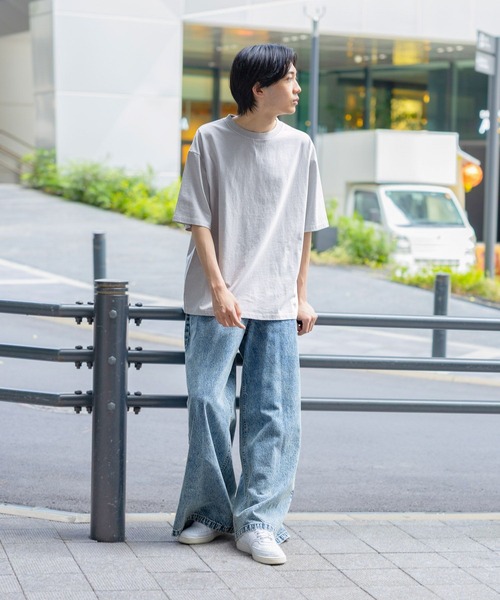 GLOBAL WORK（グローバルワーク）の「大人見えルーズデニム/AND YUA