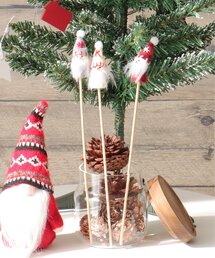 LBC（エルビーシー）の「ウッドフェルトサンタピックセット（インテリア雑貨）」