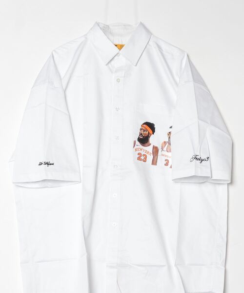 FAT(エフエイティー)の「I.S. "M.S.G."(シャツ/ブラウス・メンズ・ホワイト/ブラック/ブルー・TITCH(M)/SKINNY(L)/FAT(XL)/JUMBO(XXL))」の5枚目の写真