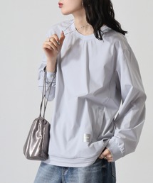 Guess(QX)GUESS UNI WOVEN L/SLV TEE SHIRT s(TVc/Jbg\[)