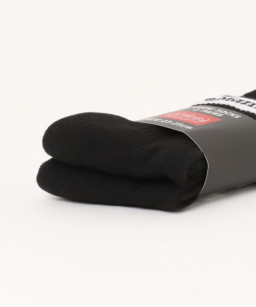 Manhattan Portage(マンハッタンポーテージ)の「Crew Line Socks 2P Set(ソックス/靴下・メンズ・ブラック×ホワイト/ホワイト×ホワイト/ブラック×ブラック・MEDIUM/SMALL)」の12枚目の写真