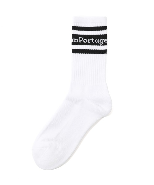 Manhattan Portage(マンハッタンポーテージ)の「Crew Line Socks 2P Set(ソックス/靴下・メンズ・ブラック×ホワイト/ホワイト×ホワイト/ブラック×ブラック・MEDIUM/SMALL)」の5枚目の写真