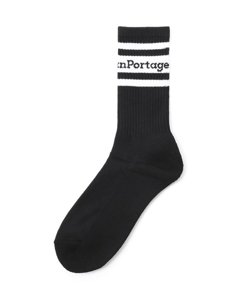 Manhattan Portage(マンハッタンポーテージ)の「Crew Line Socks 2P Set(ソックス/靴下・メンズ・ブラック×ホワイト/ホワイト×ホワイト/ブラック×ブラック・MEDIUM/SMALL)」の6枚目の写真