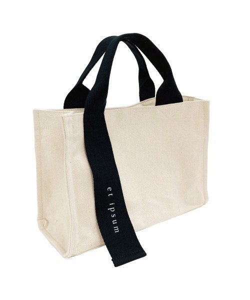 and it_（アンドイット）の「オッドハンドルトート（トートバッグ・レディース・アイボリー/ブラック系1/チャコールグレー/グレー/ブラック系2・FREE）」の2枚目の写真