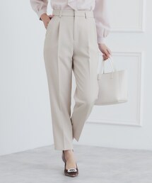 index | 《通勤・セレモニー/セットアップ対応》多機能ストレッチテーパードパンツ【洗濯機洗い可/防シワ/抗ピル】(その他パンツ)