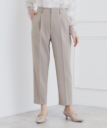 index | 《通勤・セレモニー/セットアップ対応》多機能ストレッチテーパードパンツ【洗濯機洗い可/防シワ/抗ピル】(その他パンツ)