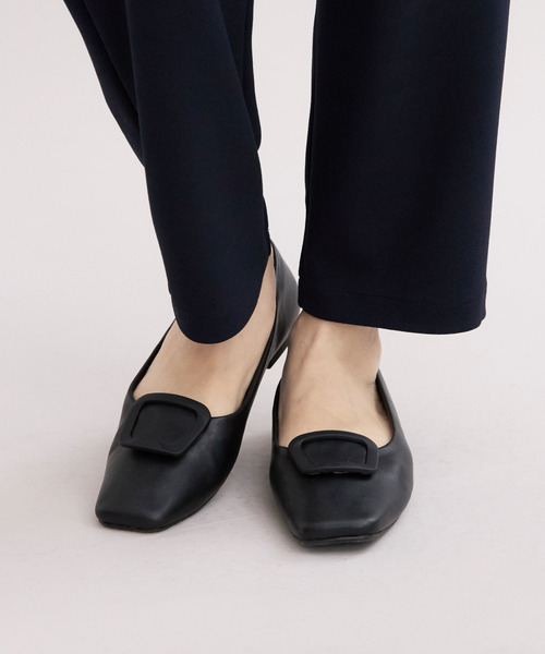 MELROSE claire(メルローズ クレール)の「【MELROSE CLAIRE noir】モチーフが外せる2wayパンプス(パンプス・レディース・ブラック/ライトベージュ・4/3/2)」の8枚目の写真