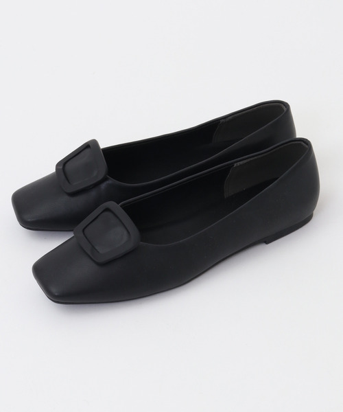 MELROSE claire(メルローズ クレール)の「【MELROSE CLAIRE noir】モチーフが外せる2wayパンプス(パンプス・レディース・ブラック/ライトベージュ・4/3/2)」の9枚目の写真