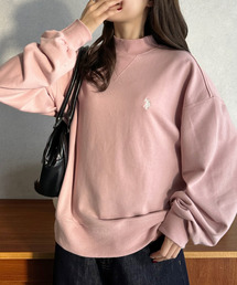 U.S. POLO ASSN.（ユーエスポロアッスン）の「Ada.別注    U.S. POLO ASSN モックネック オーバーサイズ 裏毛スウェット（スウェット）」