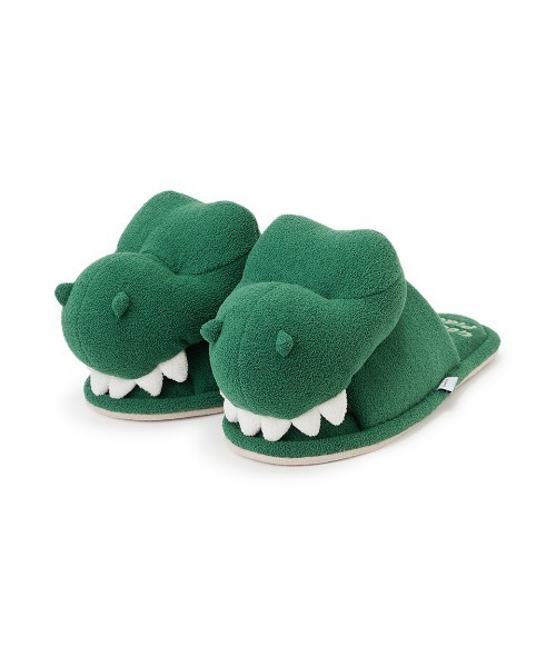 gelato pique（ジェラートピケ）の「【HOMME】エアモコダイナソールームシューズ（ルームシューズ/スリッパ・メンズ・グリーン・FREE）」の2枚目の写真