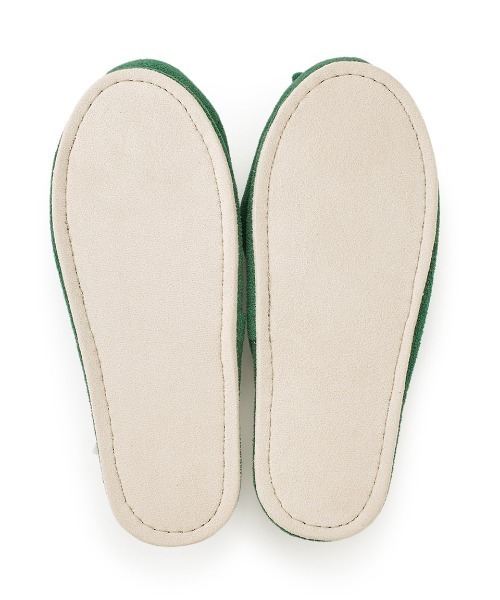gelato pique（ジェラートピケ）の「【HOMME】エアモコダイナソールームシューズ（ルームシューズ/スリッパ・メンズ・グリーン・FREE）」の4枚目の写真