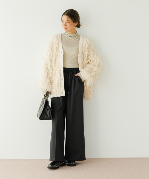 [アウターとしても着られる]ループヤーンボリュームカーディガン（カーディガン/ボレロ）｜BAYFLOW（ベイフロー）