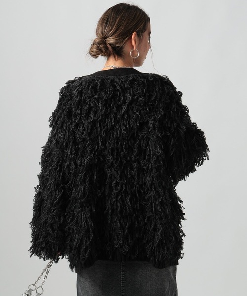 [アウターとしても着られる]ループヤーンボリュームカーディガン（カーディガン/ボレロ）｜BAYFLOW（ベイフロー）