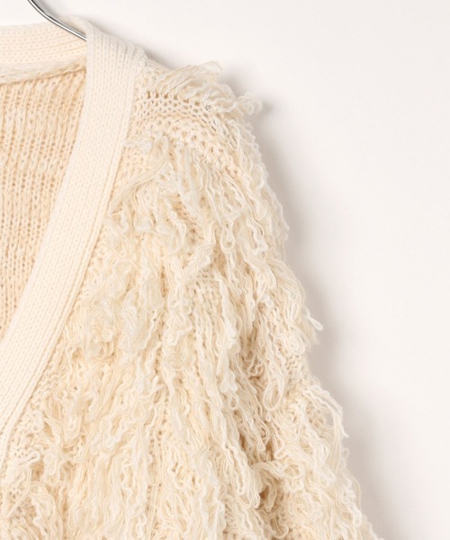 [アウターとしても着られる]ループヤーンボリュームカーディガン（カーディガン/ボレロ）｜BAYFLOW（ベイフロー）