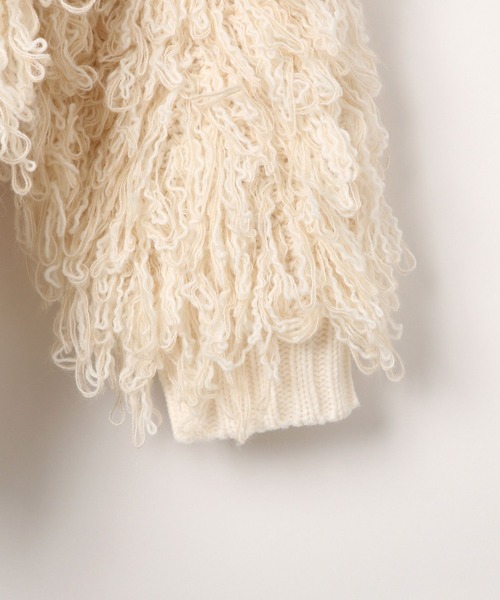[アウターとしても着られる]ループヤーンボリュームカーディガン（カーディガン/ボレロ）｜BAYFLOW（ベイフロー）