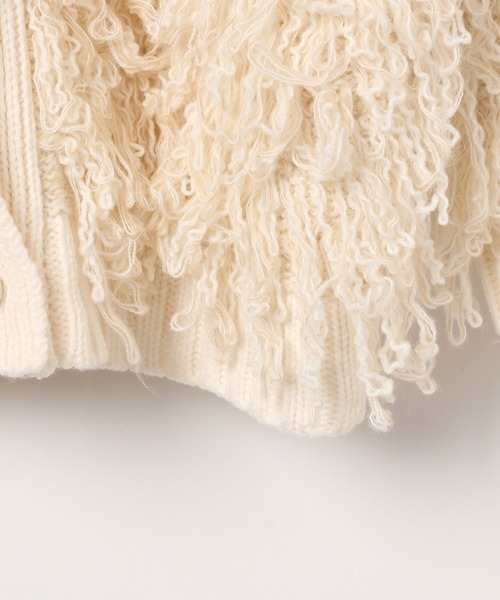 [アウターとしても着られる]ループヤーンボリュームカーディガン（カーディガン/ボレロ）｜BAYFLOW（ベイフロー）