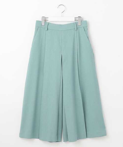 自由区（ジユウク）の「リネンライクシンセティックキュロット パンツ（その他パンツ・レディース・グレー系/ライトイエロー系/サックスブルー系・32）」の11枚目の写真