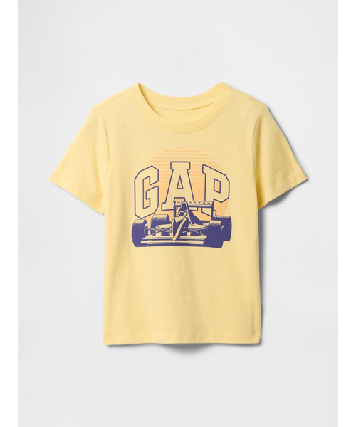 GAP（ギャップ）の「babyGap グラフィックTシャツ（Tシャツ/カットソー・キッズ・イエロー/ベージュ/グリーン・95cm/90cm/105cm/100cm/80ｃｍ/110cm）」の2枚目の写真