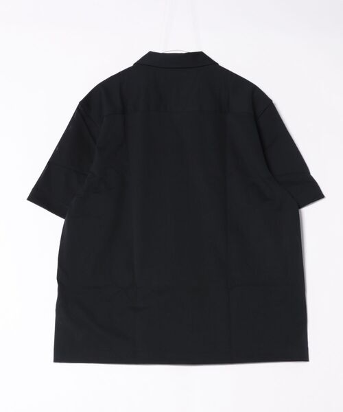 FRED PERRY（フレッドペリー）の「Mesh Button Through Shirt／メッシュボタンスルーシャツ（シャツ/ブラウス・メンズ・ネイビー/ブラック・M/L）」の9枚目の写真