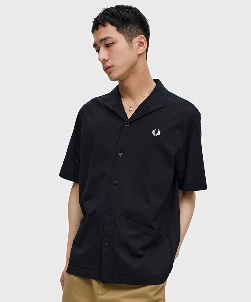 セール】Mesh Button Through Shirt／メッシュボタンスルー