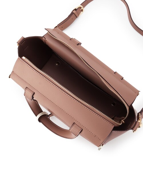 ESPERANZA（エスペランサ）の「ダブルフラップ2WAYハンドバッグ（ハンドバッグ・レディース・アイボリー/ブラック/ダークブラウン/イエロー・FREE）」の15枚目の写真