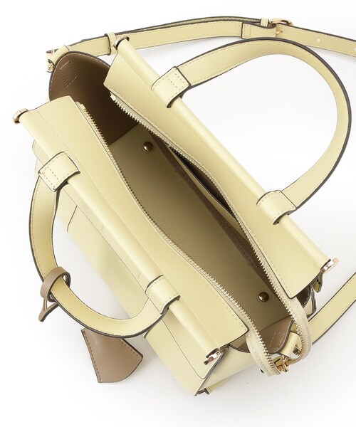 ESPERANZA（エスペランサ）の「ダブルフラップ2WAYハンドバッグ（ハンドバッグ・レディース・アイボリー/ブラック/ダークブラウン/イエロー・FREE）」の16枚目の写真