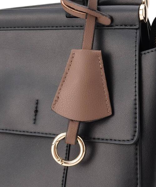 ESPERANZA（エスペランサ）の「ダブルフラップ2WAYハンドバッグ（ハンドバッグ・レディース・アイボリー/ブラック/ダークブラウン/イエロー・FREE）」の20枚目の写真