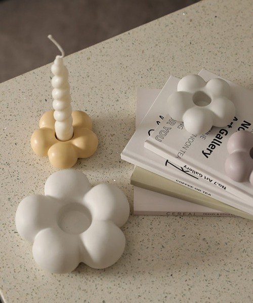 セール】【 somni / ソニ 】フラワーキャンドルスタンド 蝋燭立て