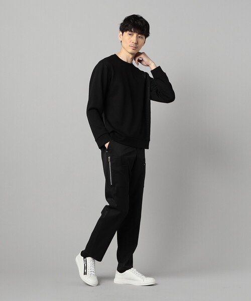 COMME CA MEN（コムサメン）の「福井染め ドライツイルストレッチ カーゴパンツ（その他パンツ・メンズ・カーキ/ブラック・S/M/L）」の4枚目の写真