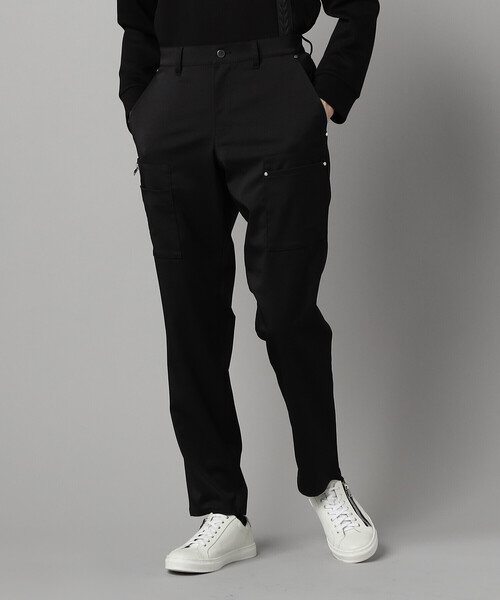 COMME CA MEN（コムサメン）の「福井染め ドライツイルストレッチ カーゴパンツ（その他パンツ・メンズ・カーキ/ブラック・S/M/L）」の5枚目の写真