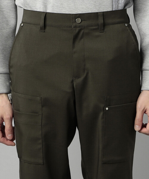 COMME CA MEN（コムサメン）の「福井染め ドライツイルストレッチ カーゴパンツ（その他パンツ・メンズ・カーキ/ブラック・S/M/L）」の12枚目の写真