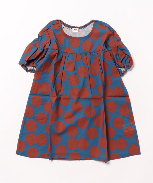 TARKER（ターカー）の「ドット柄ワンピース（ワンピース・キッズ・ブラウン/ブラック・80/90/100/110/120/130）」の21枚目の写真